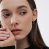CHEZ LOLA Curly Hoop Earrings - Image 4