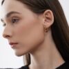CHEZ LOLA Curly Hoop Earrings - Image 3