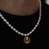 Wise Owl Natural Freshwater Pearls Necklace - Image 3