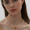 Wise Owl Natural Freshwater Pearls Necklace - Image 2