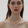 Chic Crossant Hoop Earrings - Image 2