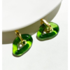 Handcrafted Glass Hoop Earrings