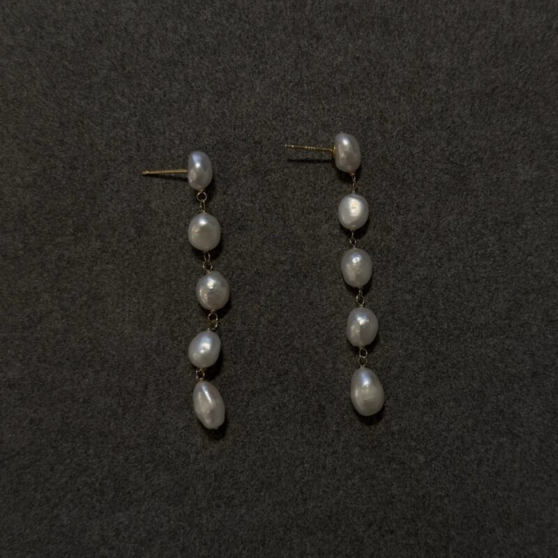 Elodie – Freshwater Pearl Drop Earrings